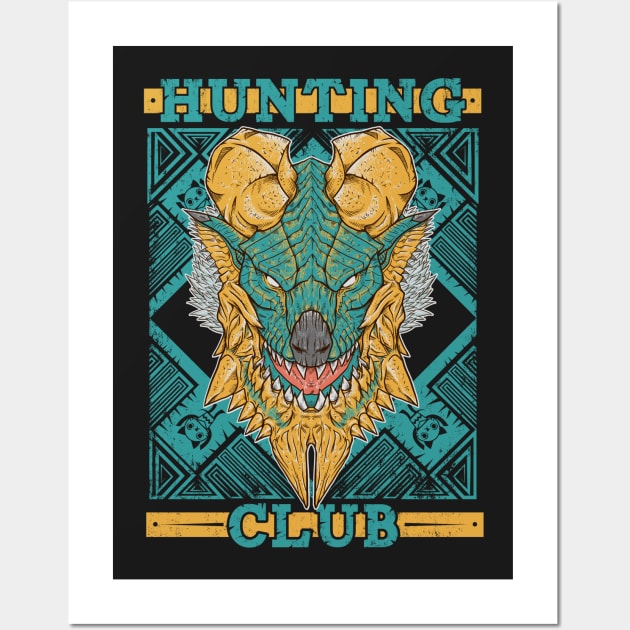 Hunting Club: Zinogre Wall Art by AdamWorks